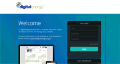 Desktop Screenshot of digitalenergy.uk.com
